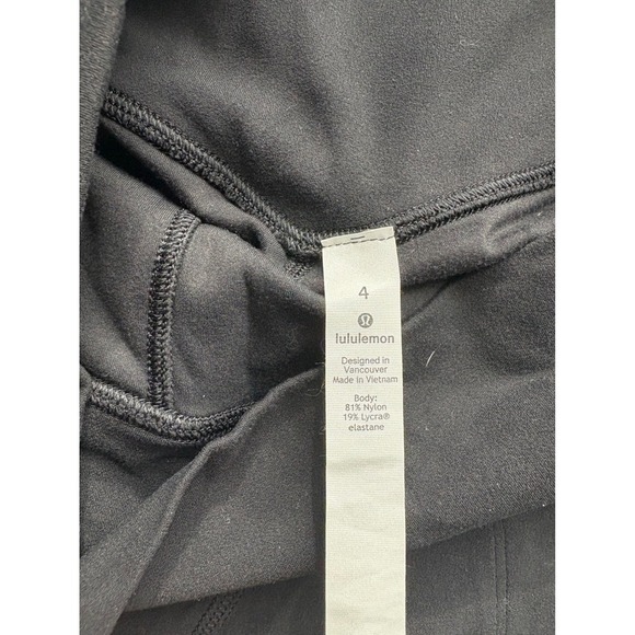 Lululemon Black Align Jogger Pants Womens Size 4 Yoga Athletic Workout - Picture 3 of 5
